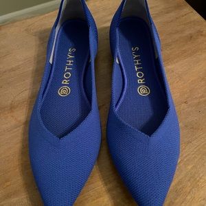 Rothy’s cornflower points 🦄